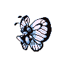 Butterfree in Red & Blue