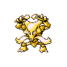 Alakazam in Red & Blue