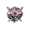 Cloyster in Red & Blue