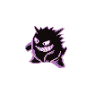 Gengar in Red & Blue