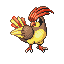 Pidgeotto, Front, in Ruby & Sapphire