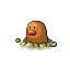 Diglett in Ruby & Sapphire