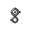 Unown B in Ruby & Sapphire