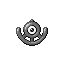 Unown U, Front, in Ruby & Sapphire