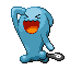 Wobbuffet, Front, in Ruby & Sapphire