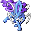 Suicune in Ruby & Sapphire