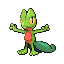 Treecko in Ruby & Sapphire