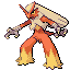 Blaziken in Ruby & Sapphire
