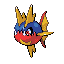 Carvanha, Front, in Ruby & Sapphire