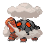 Torkoal, Front, in Ruby & Sapphire