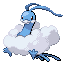 Altaria, Front, in Ruby & Sapphire