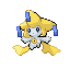 Jirachi, Front, in Ruby & Sapphire