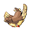 Pidgey, Back, in Ruby & Sapphire