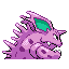 Nidorino, Back, in Ruby & Sapphire
