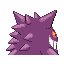 Gengar, Back, in Ruby & Sapphire