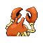 Krabby, Back, in Ruby & Sapphire