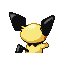 Pichu, Back, in Ruby & Sapphire