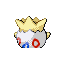 Togepi, Back, in Ruby & Sapphire