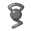 Unown G, Back, in Ruby & Sapphire