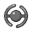 Unown H, Back, in Ruby & Sapphire