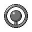 Unown O, Back, in Ruby & Sapphire