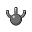 Unown W, Back, in Ruby & Sapphire