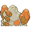 Regirock, Back, in Ruby & Sapphire