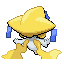 Jirachi, Back, in Ruby & Sapphire