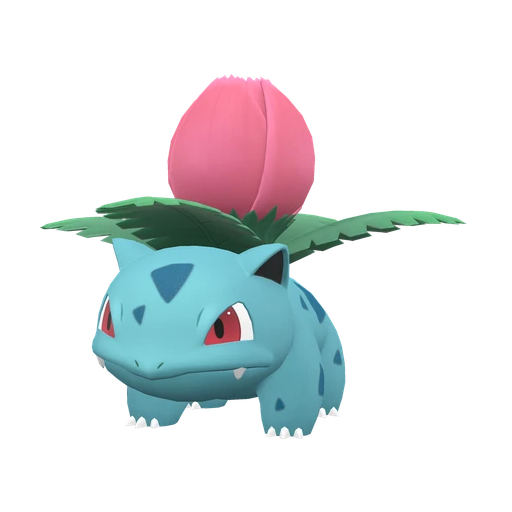 Ivysaur, Front, in Scarlet & Violet: The Indigo Disk