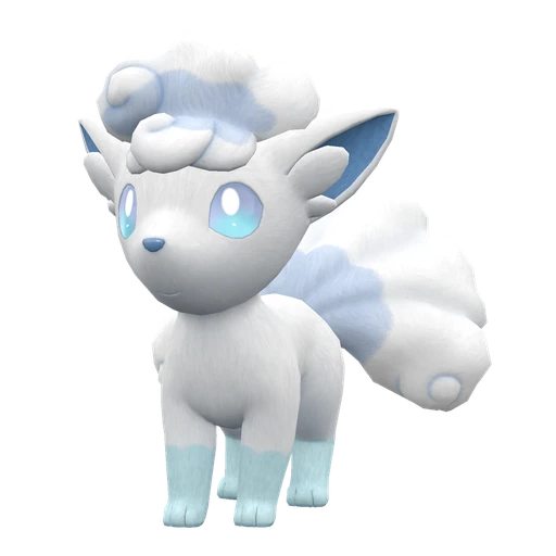 Vulpix Alolan, Front, in Scarlet & Violet: The Teal Mask