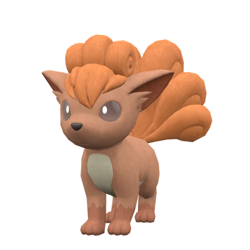 Vulpix, Front, in Scarlet & Violet: The Teal Mask
