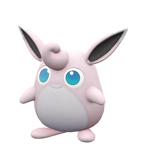 Wigglytuff, Front, in Scarlet & Violet