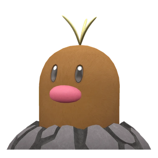 Diglett Alolan in Scarlet & Violet