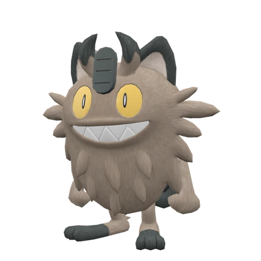 Meowth Galarian in Scarlet & Violet