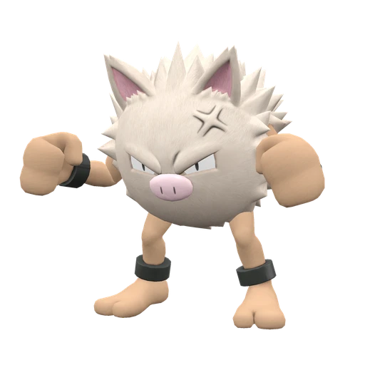 Primeape, Front, in Scarlet & Violet