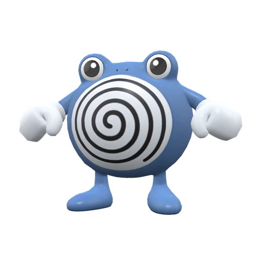 Poliwhirl, Front, in Scarlet & Violet: The Teal Mask