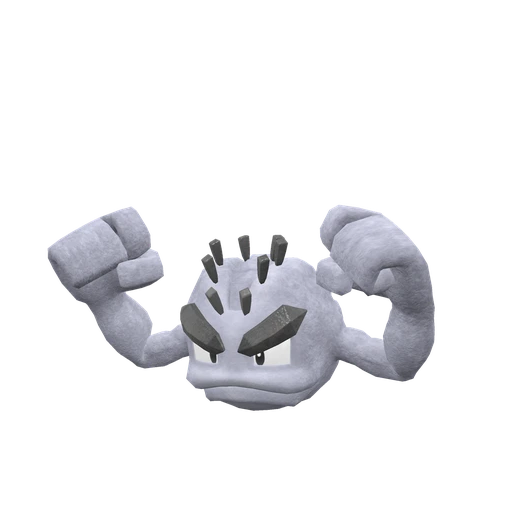 Geodude Alolan, Front, in Scarlet & Violet