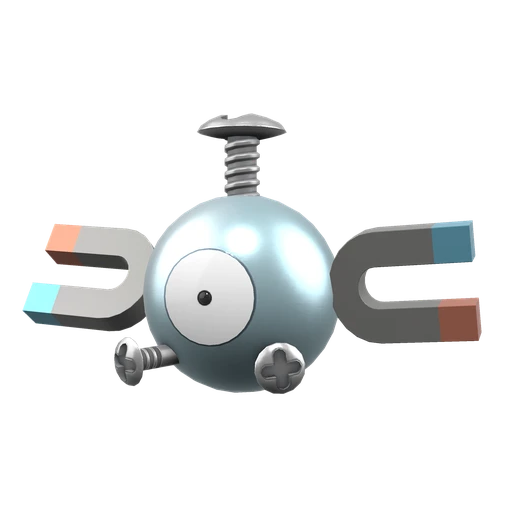 Magnemite, Front, in Scarlet & Violet