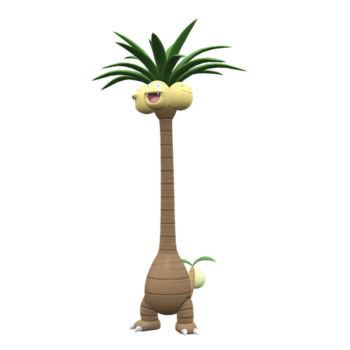 Exeggutor Alolan, Front, in Scarlet & Violet: The Indigo Disk