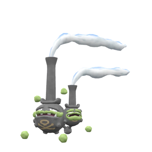Weezing Galarian in Scarlet & Violet
