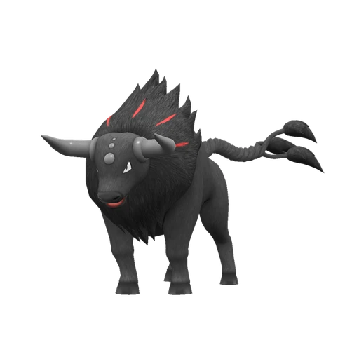 Tauros Paldean Blaze Breed, Front, in Scarlet & Violet