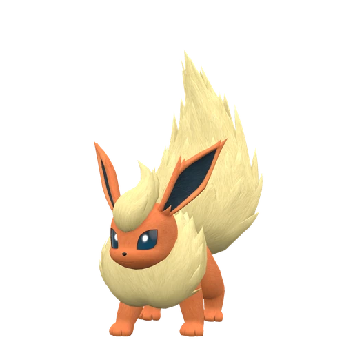 Flareon, Front, in Scarlet & Violet: The Indigo Disk