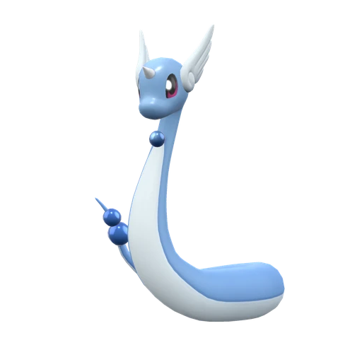 Dragonair, Front, in Scarlet & Violet