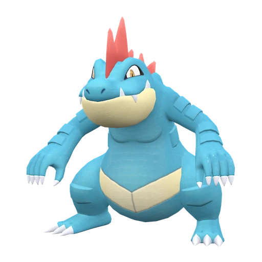 Feraligatr, Front, in Scarlet & Violet: The Indigo Disk