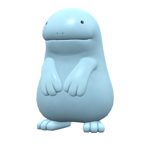Quagsire, Front, in Scarlet & Violet: The Teal Mask