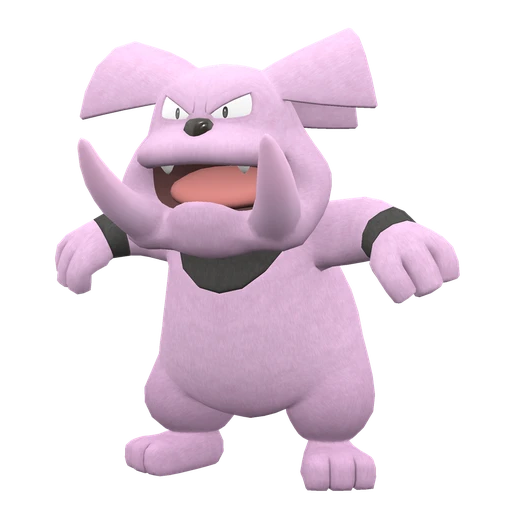 Granbull, Front, in Scarlet & Violet