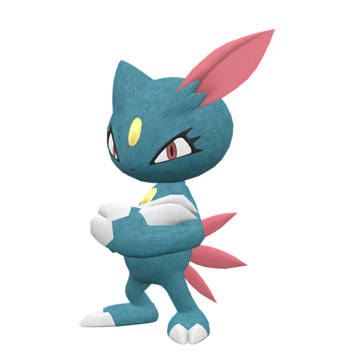 Sneasel, Front, in Scarlet & Violet