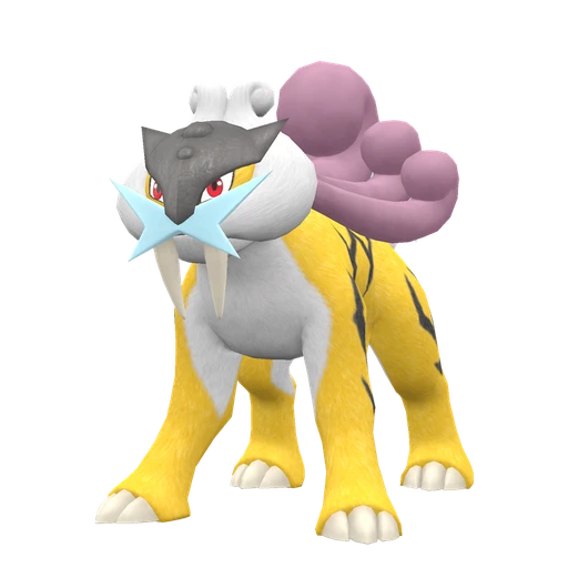 Raikou, Front, in Scarlet & Violet: The Indigo Disk