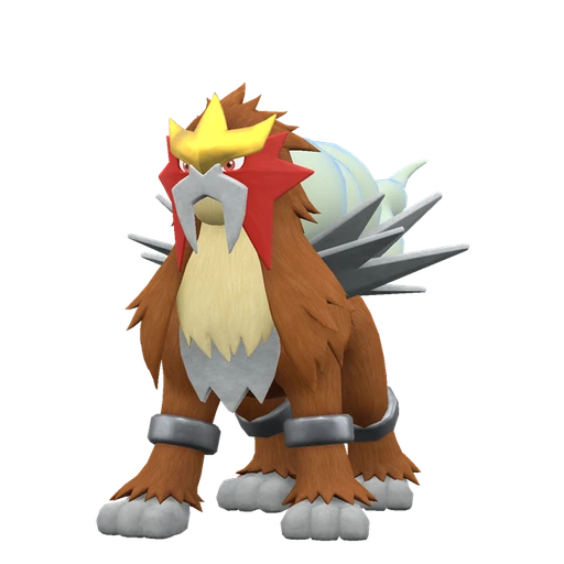 Entei, Front, in Scarlet & Violet