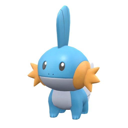 Mudkip, Front, in Scarlet & Violet: The Indigo Disk
